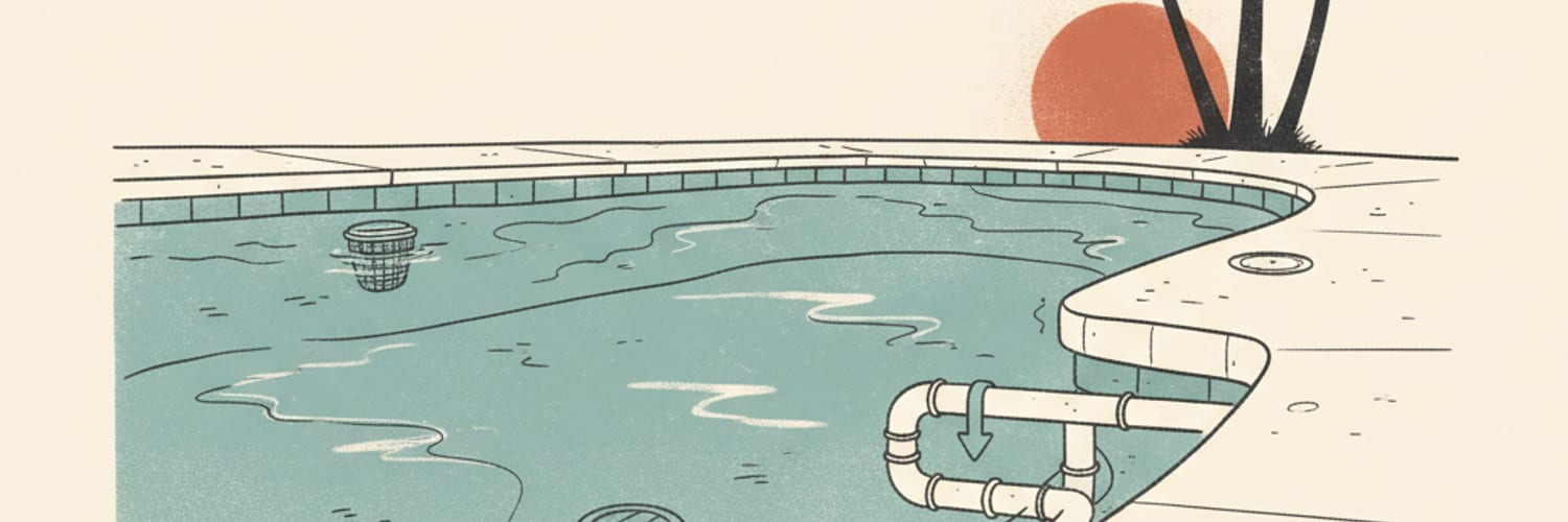 Emergency Pool Service illustration for homeowners in Guatay, California
