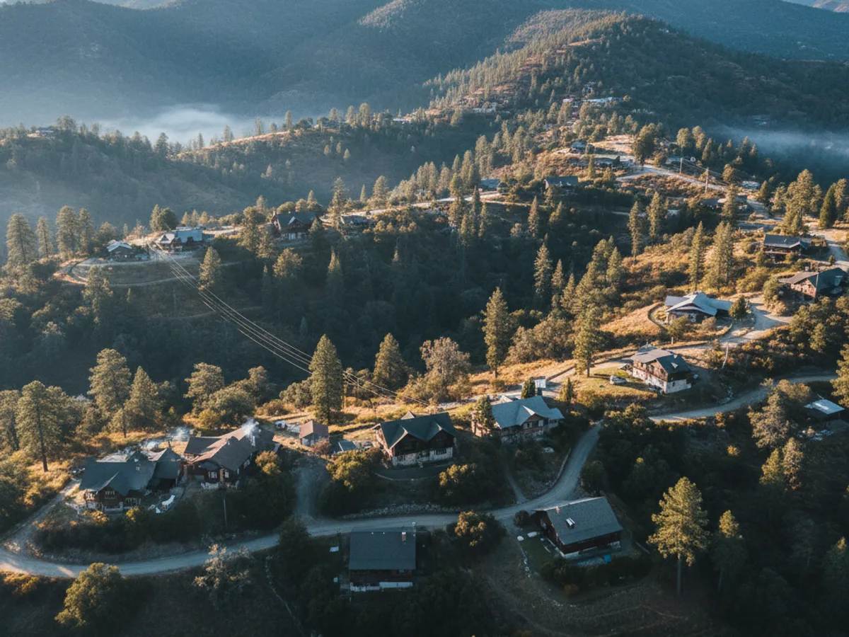 Mountain San Diego County neighborhood near Jacumba Hot Springs