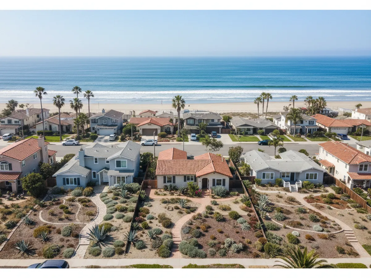 Coastal San Diego County neighborhood near Kearny Mesa